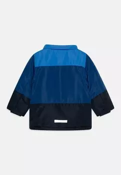 Зимняя куртка NMMMAX BLOCKS Name it, синий