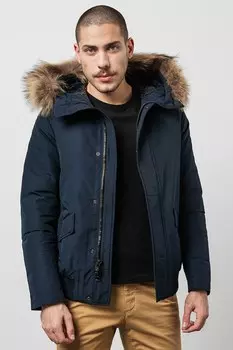 Зимняя куртка Northen с капюшоном Woolrich, синий