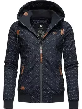 Зимняя куртка нугги зигзаг междунар. Ragwear, синий