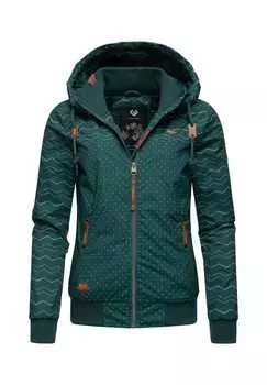 Зимняя куртка нугги зигзаг междунар. Ragwear, зеленый