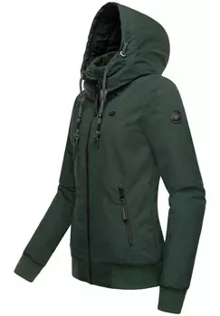 Зимняя куртка NUGGIE MELANGE Ragwear, темно-зеленый