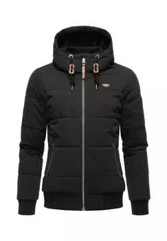 Зимняя куртка nuggys solid Ragwear, черный