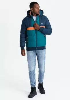 Зимняя куртка Ombre, темно-синий