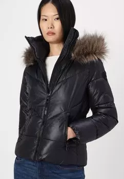 Зимняя куртка ONLFEVER SHORT PUFFER LIFE ONLY, черный