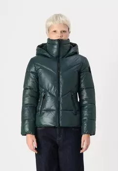 Зимняя куртка ONLFEVER SHORT PUFFER LIFE ONLY, темно-зеленый