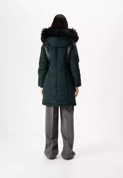 Зимняя куртка ONLNEWLINETTE FUR HOOD ONLY Tall, темно-зеленый