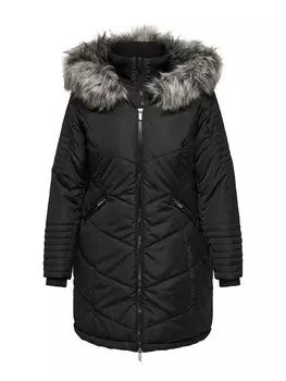 Зимняя куртка ONLY Carmakoma, черный