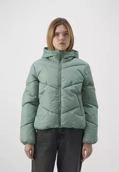 Зимняя куртка ONLY ONLALLY PUFFER HOOD JACKET, цвет hedge green
