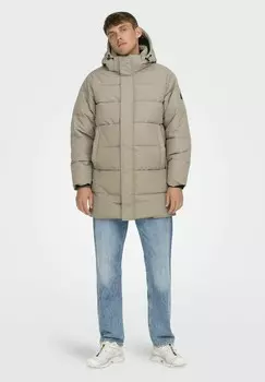 Зимняя куртка Only & Sons, бежевый