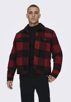 Зимняя куртка ONSLOUIS TRUCKER JACKET Only & Sons, вяленые помидоры