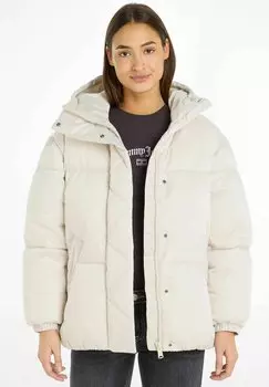 Зимняя куртка OVR PUFFER Tommy Jeans, цвет kitt