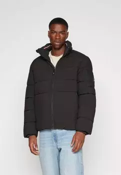 Зимняя куртка Padded Jacket TOM TAILOR, черный