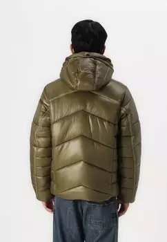 Зимняя куртка PADDED PUFFER G-STAR, зеленый