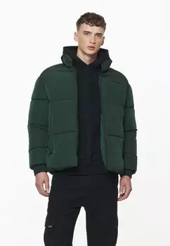 Зимняя куртка Pegador SOLIN CRUSHED PUFFER JACKET, британский зеленый