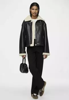 Зимняя куртка Pieces, черный