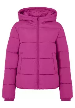 Зимняя куртка Pieces, розово-фиолетовый