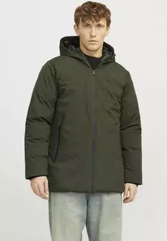 Зимняя куртка PLANET Jack & Jones, темно-зеленый