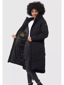 Зимняя куртка повседневного кроя Marikoo, черный