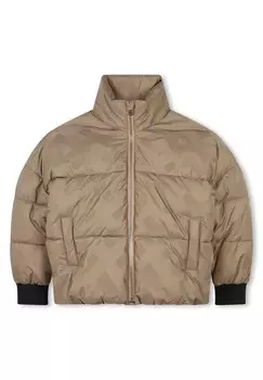 Зимняя куртка PUFFER BOSS Kidswear, бежевый