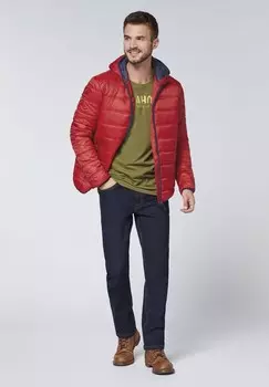 Зимняя куртка PUFFER DESIGN Oklahoma Jeans, красный