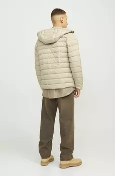Зимняя куртка PUFFER Jack & Jones, бежевый