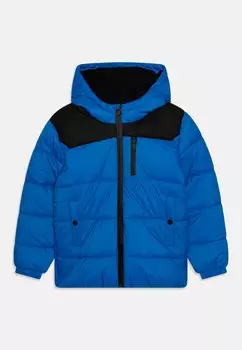 Зимняя куртка PUFFER JACKET BOSS Kidswear, цвет navy