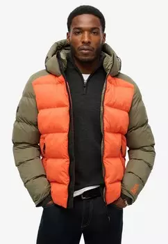 Зимняя куртка PUFFER Superdry, хаки