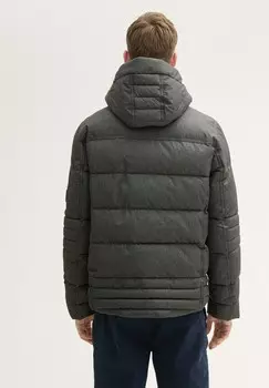 Зимняя куртка PUFFER TOM TAILOR, серый