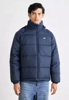 Зимняя куртка PUFFER Tommy Jeans, темно-синий
