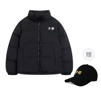 Зимняя куртка-пуховик LiNing Sports Life Collection FW22, черный цвет