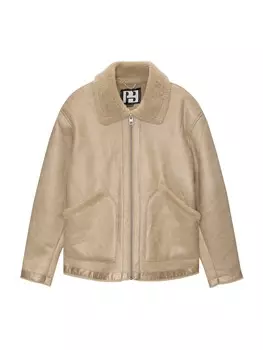 Зимняя куртка Pull&Bear, бежевый