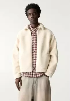 Зимняя куртка PULL&BEAR, бежевый