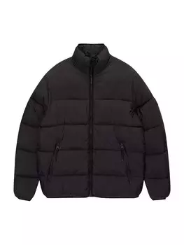 Зимняя куртка Pull&Bear, черный