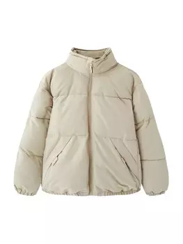 Зимняя куртка Pull&Bear, песочный