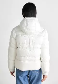 Зимняя куртка QUILT ROUCH TAPE JACKET Tommy Jeans, молочный
