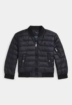 Зимняя куртка QUILTED BOMBER JACKET Ralph Lauren, черный