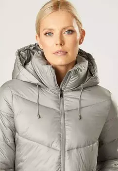 Зимняя куртка QUIOSQUE, серый металлик