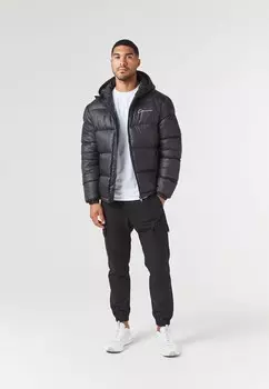 Зимняя куртка RACER LOGO PUFFER JACKET CLOSURE London, черный
