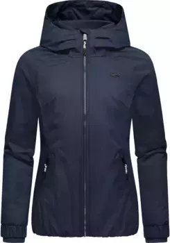 Зимняя куртка Ragwear "Dizzie Warm" с капюшоном, теплая женская куртка с капюшоном, цвет морской волны