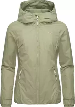 Зимняя куртка Ragwear "Dizzie Warm" с капюшоном, теплая женская куртка с капюшоном, оливковый