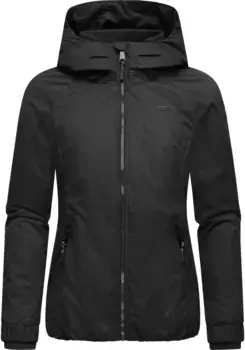 Зимняя куртка Ragwear "Dizzie Warm" с капюшоном, теплая женская куртка с капюшоном, черный