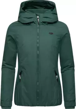 Зимняя куртка Ragwear "Dizzie Warm" с капюшоном, теплая женская куртка с капюшоном, зеленый