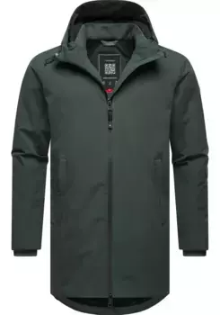 Зимняя куртка Ragwear "Frydo", с капюшоном, стильная мужская уличная куртка с большим капюшоном, зеленый