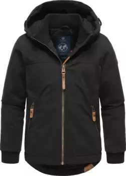 Зимняя куртка Ragwear "Кристла", с капюшоном, куртка с капюшоном на флисовой подкладке, цвет Dark