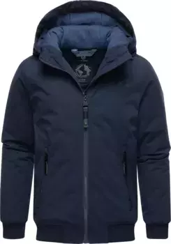 Зимняя куртка Ragwear "Мэддью" с капюшоном, спортивная зимняя уличная куртка с капюшоном, цвет морской волны