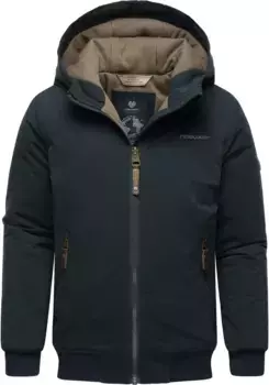 Зимняя куртка Ragwear "Мэддью" с капюшоном, спортивная зимняя уличная куртка с капюшоном, цвет морской волны