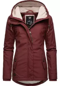 Зимняя куртка Ragwear "Monade" с капюшоном, женская зимняя парка с капюшоном на флисовой подкладке, цвет Terra