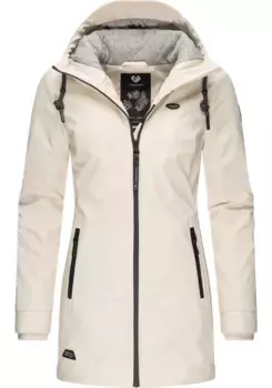 Зимняя куртка Ragwear "Zuzka Rainy II Intl.", с капюшоном, стильная парка-дождевик на зиму, коричневый