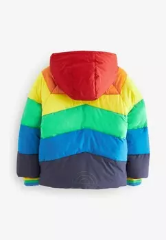 Зимняя куртка RAINBOW STRIPE SHOWER RESISTANT REGULAR FIT Little Bird, синий