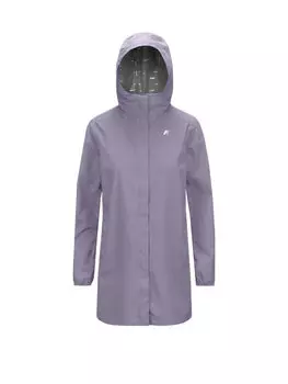 Зимняя куртка regular fit K-Way, фиолетовый